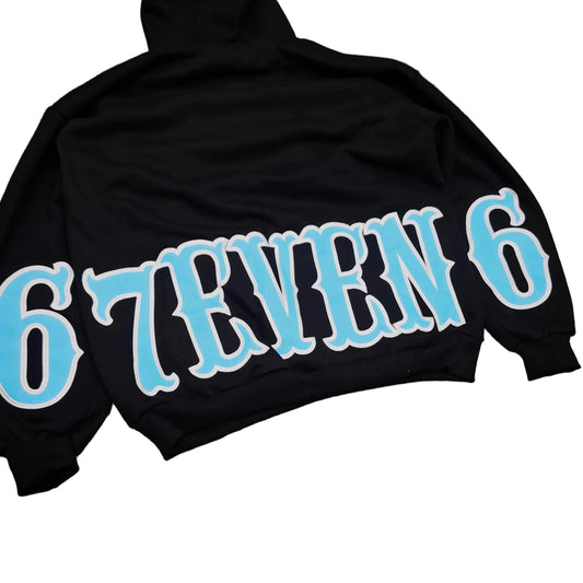 67EVEN6 BLACK & LIGHT BLUE