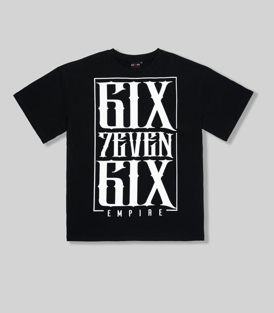 6IX 7EVEN 6IX EMPIRE FRONT STATEMENT TEE
