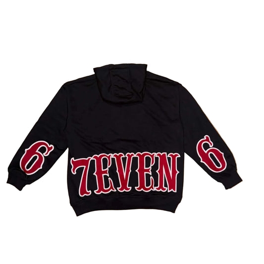 67EVEN6 BLACK & RED